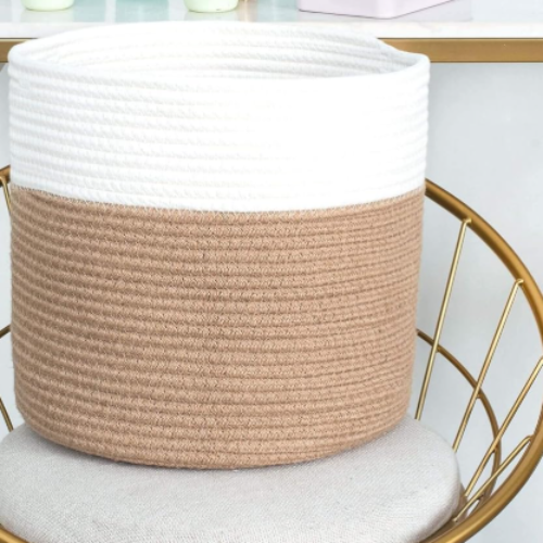 Hanging Jute Planter Cover – Bohemian Hanging Basket